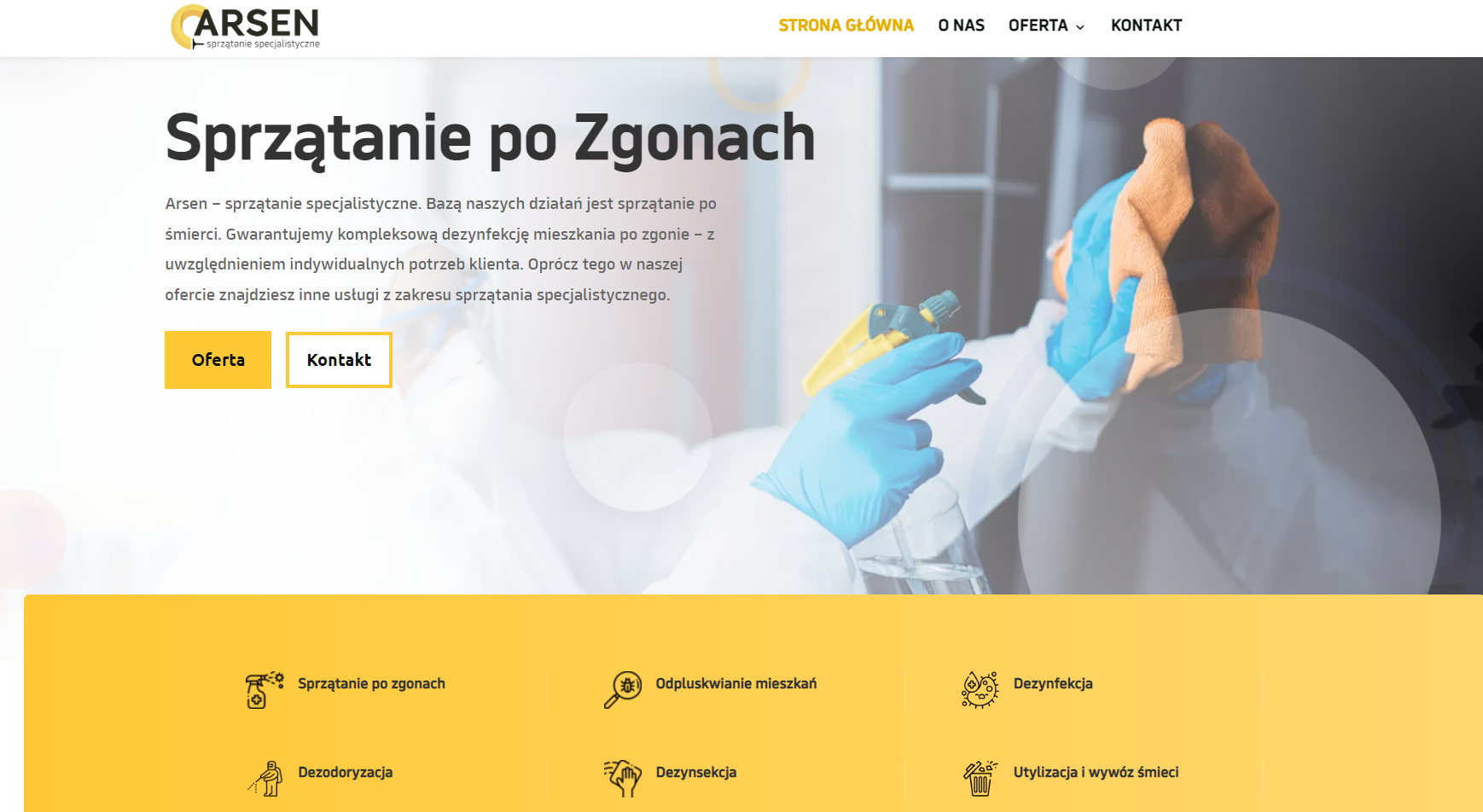 Teksty na stronę Arsen