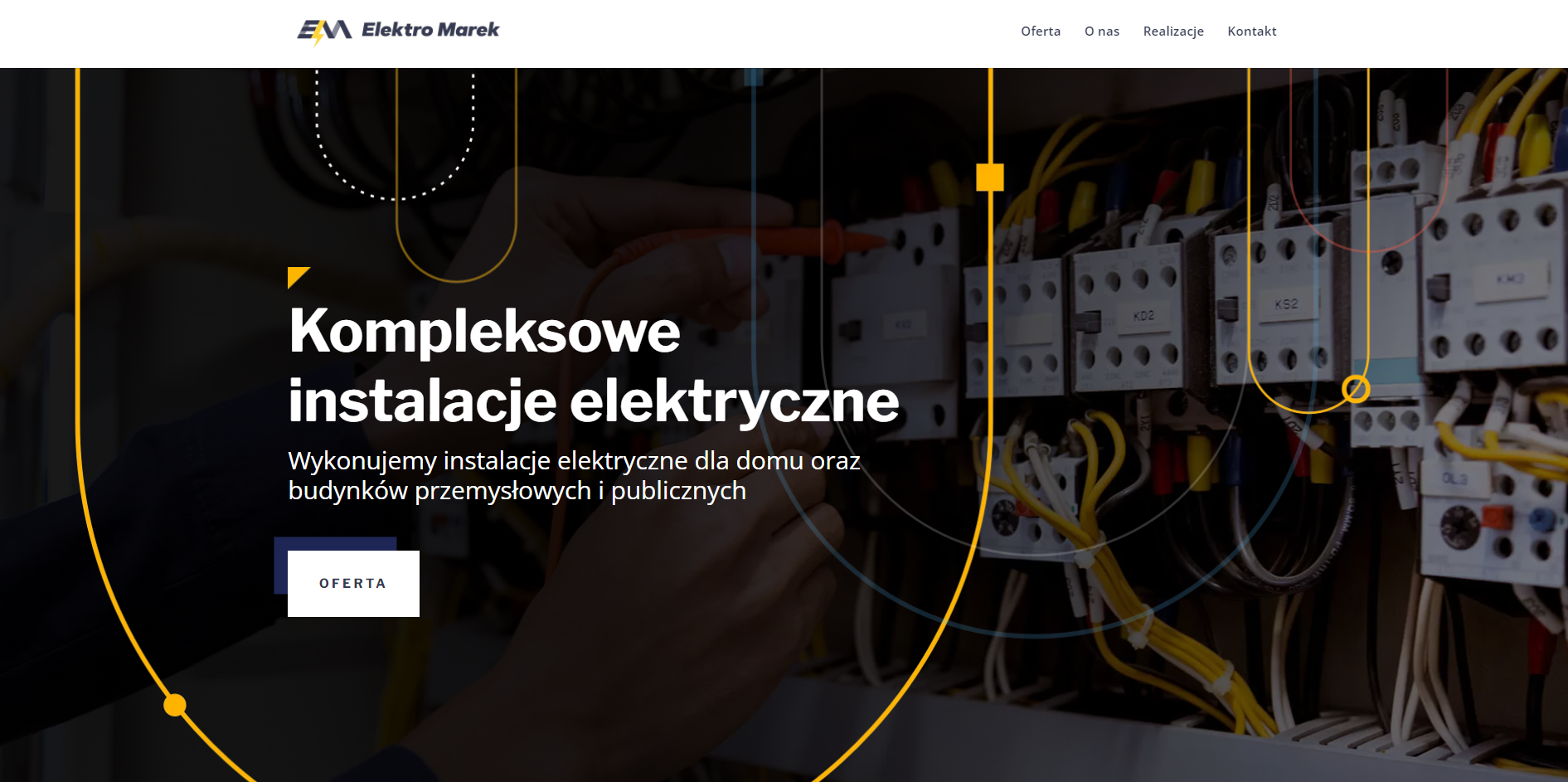 Teksty na stronę Elektro Marek